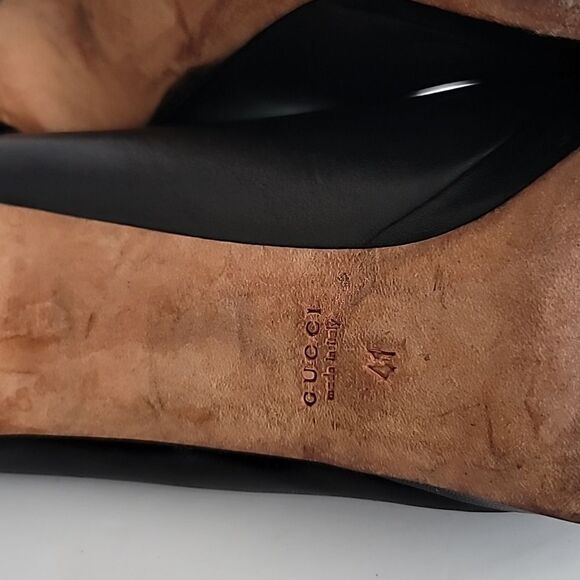 Gucci Leather Platfrom Pumps - Picture 8 of 12